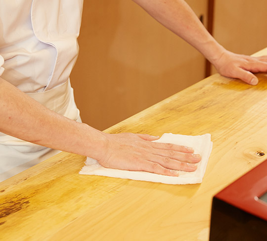 呉竹鮨のこだわり1　画像